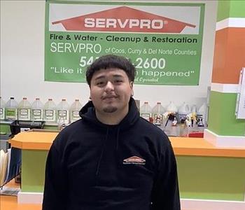 Pedro Madaleno Perez, team member at SERVPRO of Coos, Curry & Del Norte Counties