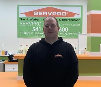 Matthew Wick, team member at SERVPRO of Coos, Curry & Del Norte Counties