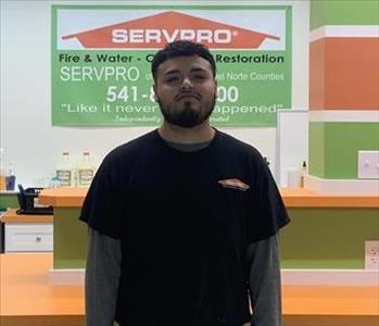 Osvaldo Magdaleno Perez, team member at SERVPRO of Coos, Curry & Del Norte Counties
