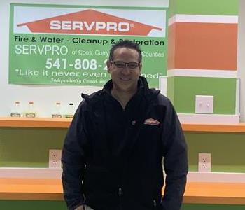 Steve Pinedo, team member at SERVPRO of Coos, Curry & Del Norte Counties