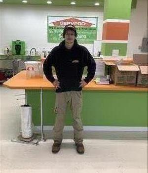 Isaiah Osbon, team member at SERVPRO of Coos, Curry & Del Norte Counties